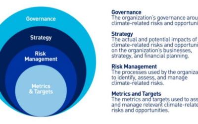 What are the four pillars of TCFD